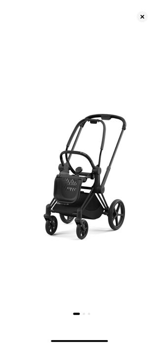 Шаси Cybex Priam 4 matte black пълен комплект