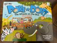 Интерактивная книга Poke-A-Dot: The Wheels on the Bus (Америка)