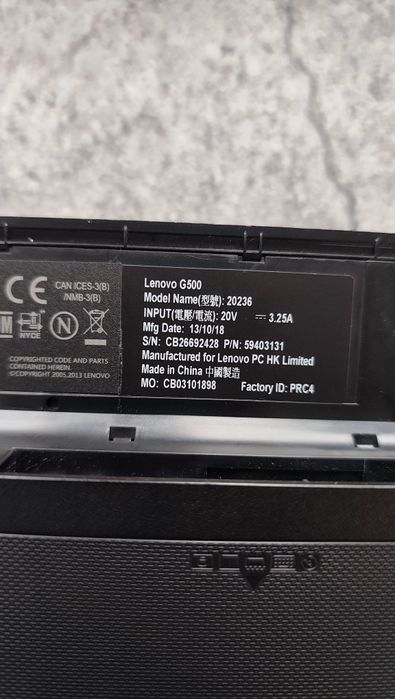 Лаптоп Леново/ Lenovo G500