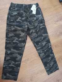 Pantaloni Cargo Army Mango tapered