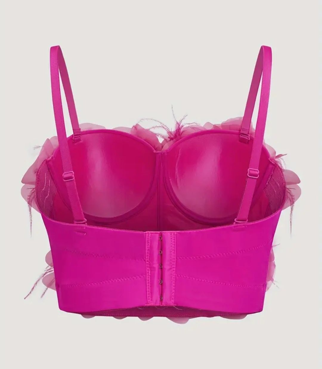 Top corset fucsia
