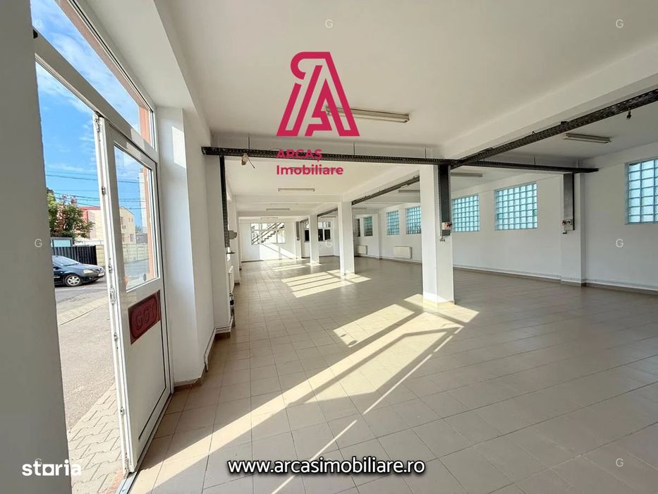 Spațiu comercial de inchiriat 245 mp-Depozit / Birou / Producție  !
