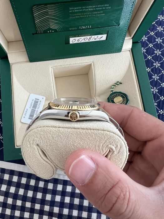 Rolex DateJust 36MM/Diamond 6/9/Full Set/