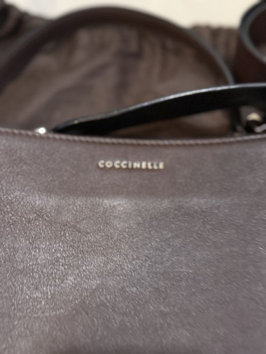 Кожена чанта Coccinelle Arlettis– оригинал