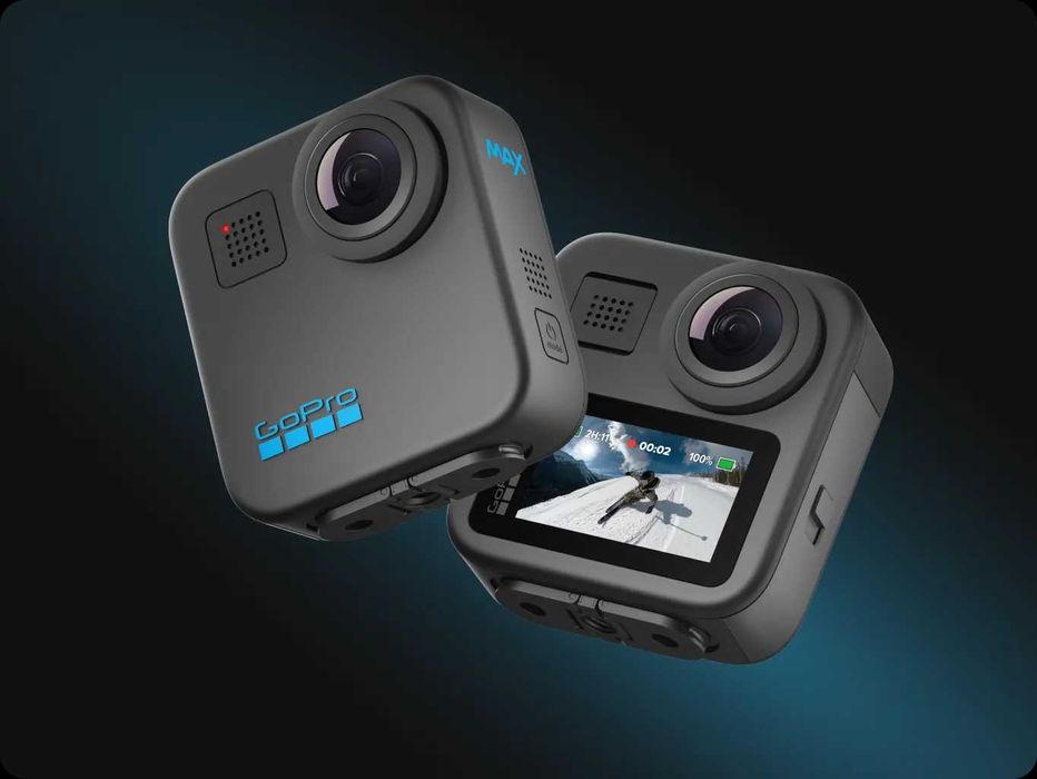 GoPro Max – отлично състояние + външно зарядно + 2 Enduro батерии