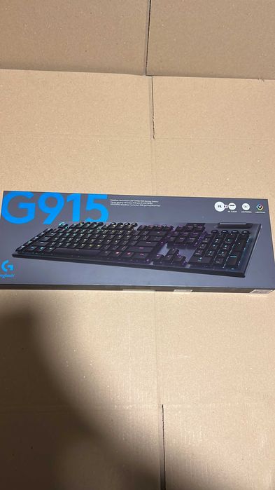 Tastatura gaming mecanica Logitech G915 GL Clicky NOUA
