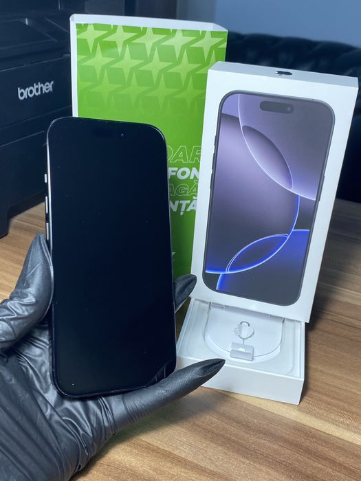 iPhone 16 Pro • 256 GB • Black Titanium