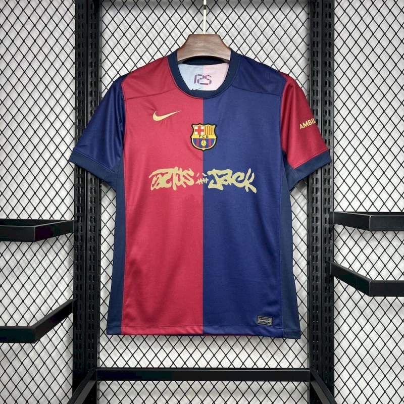 Tricou Barcelona x Travis scott