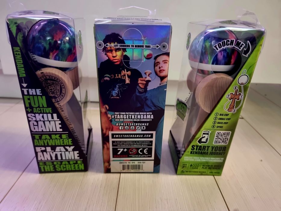 *NOU*Kendama Sweets Tie Dye,balance hole, model rar