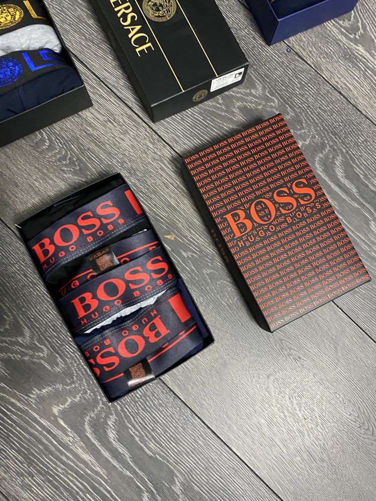 Boxeri barbati 3 la set hugo boss