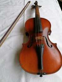 Vioara copie Stradivarius veche , urata si prafuita