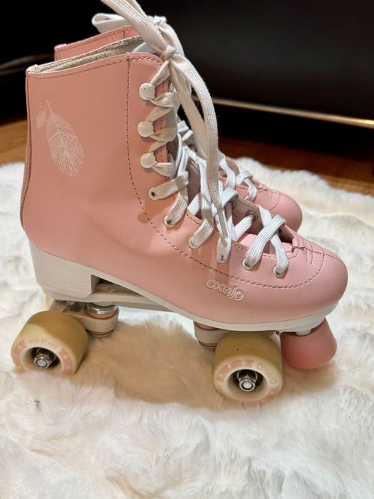 Ролкови кънки за фигурно пързаляне OXELO, QUAD 100,за деца и възрастни