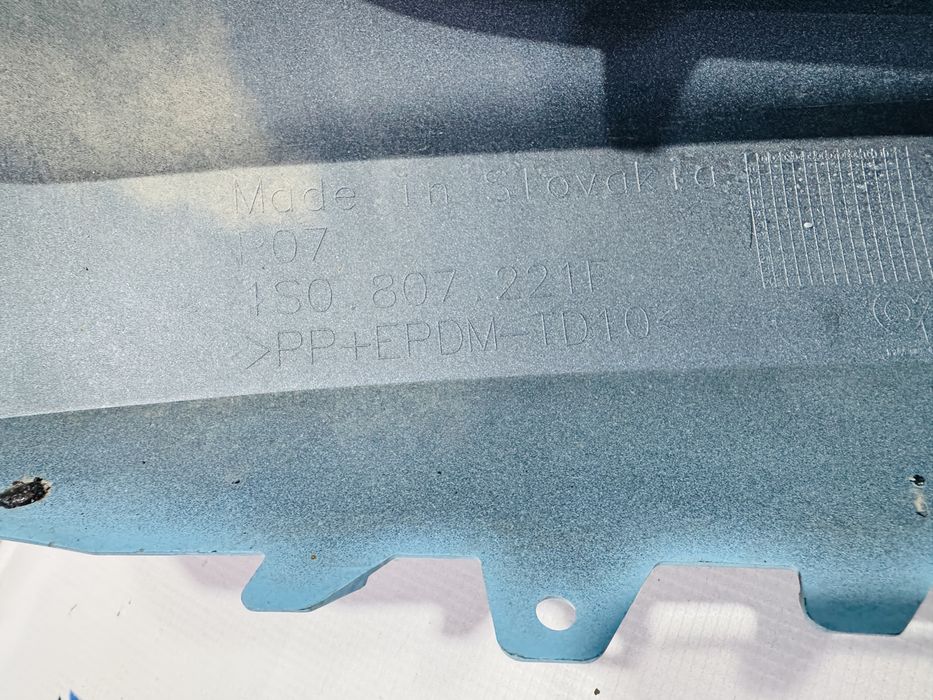 Bara fata VW UP facelift dupa 2016 cod 1S0807221F