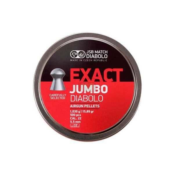 Чашки JSB Diabolo Exact Jumbo 5.5 мм 500 бр