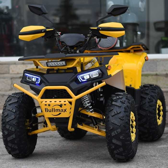 ATV BULLMAX POWERSPORT150CC  мощният мотор 2025, 8 гуми с Теглич
