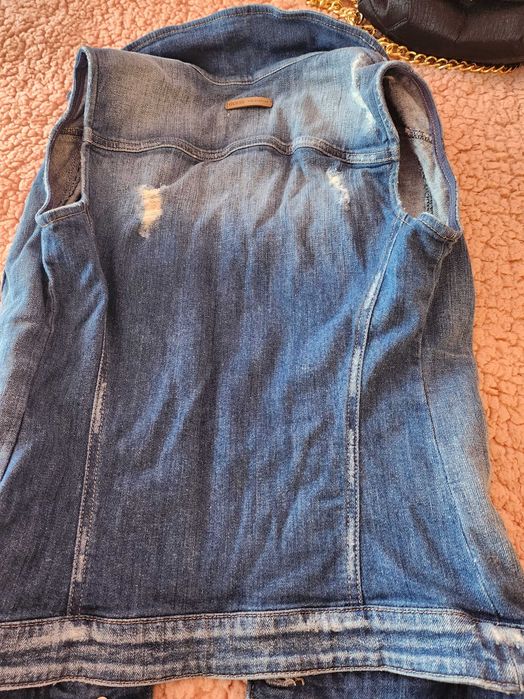 Дамско дънково елече GUESS