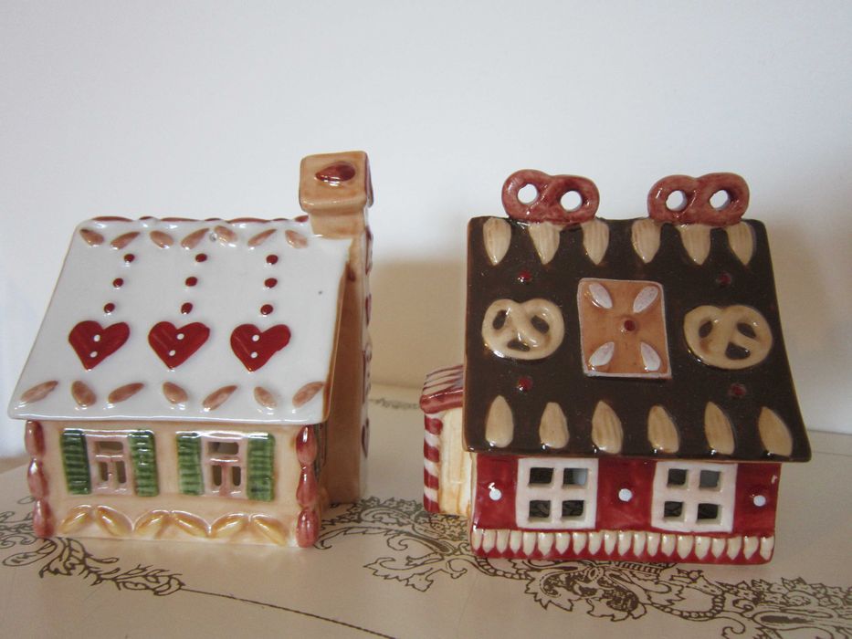 Craciun cadou rar Villeroy &Boch Gingerbread casuta clopotel 1970