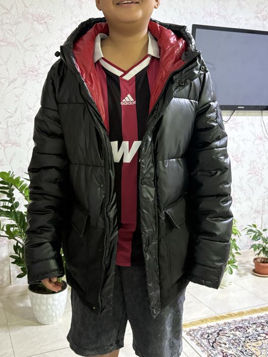 Куртка подростковая зимняя для мальчика 13-14,15 лет