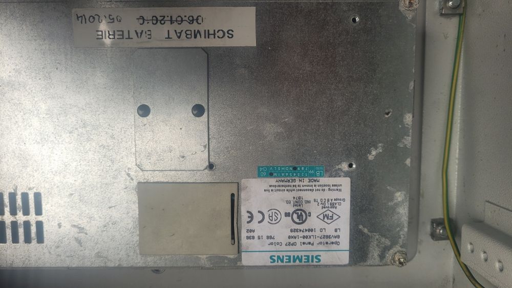 panou comanda siemens simatic op27 cutie display