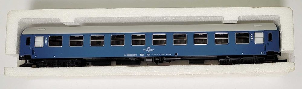 macheta vagon compartimentat CFR din setul Sachsenmodelle 14009 H0