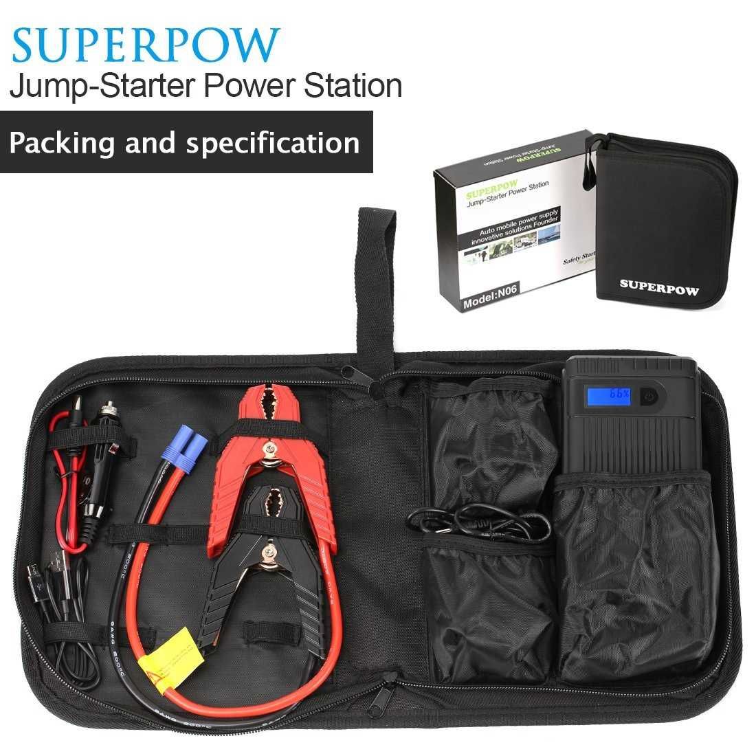 Robot asistenta pornire auto, jump starter profesional