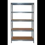 Rafturi metalice cu 5 polite, stare foarte buna - 180 x 90 x 45 cm