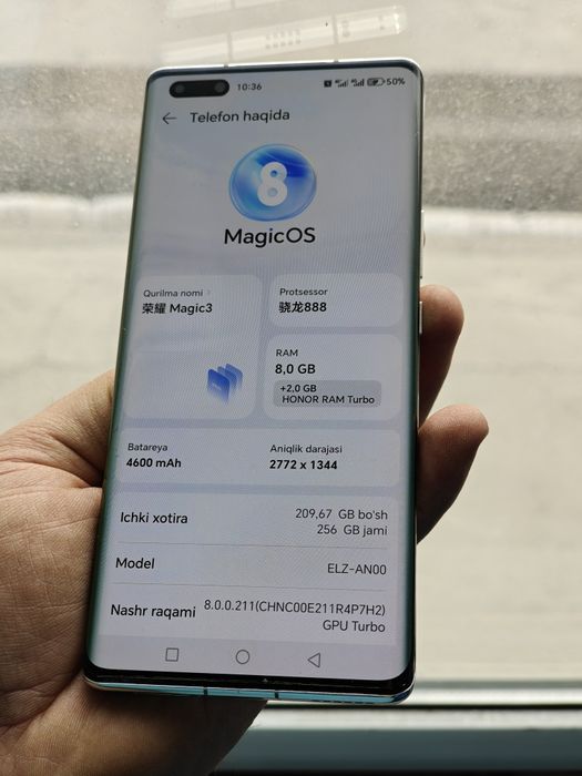 Honor Magic 3 Ideal holatda