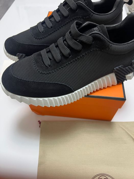 Adidași Hermes negri stil premium – mărimea 42