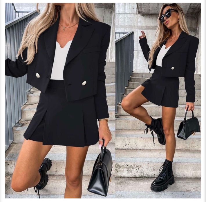 Черен дамски комплект