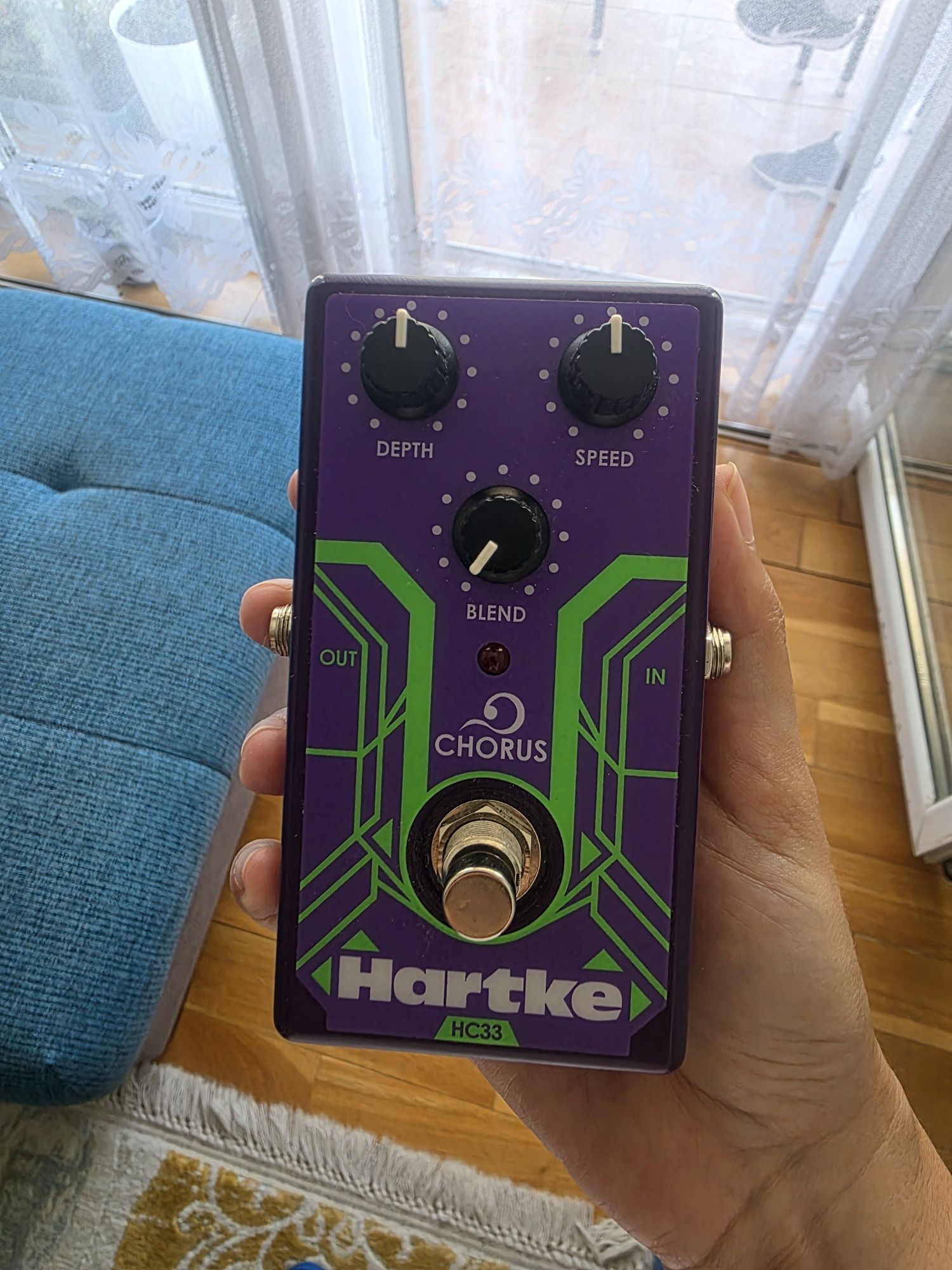 Pedală Hartke HC33 Chorus – efect analog pentru chitară / bass