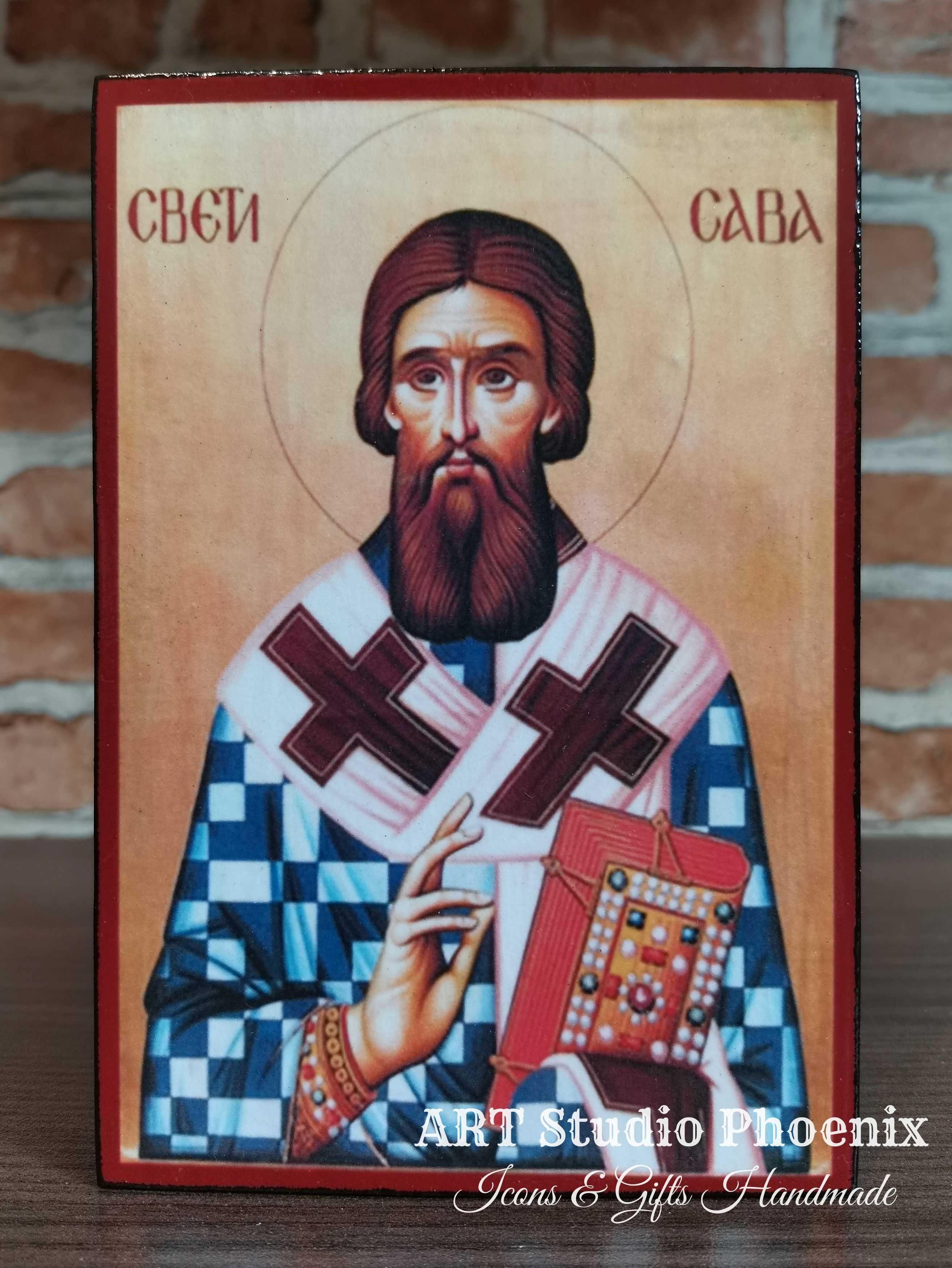 Икона на Свети Сава Сръбски ikona sveti sava srabski