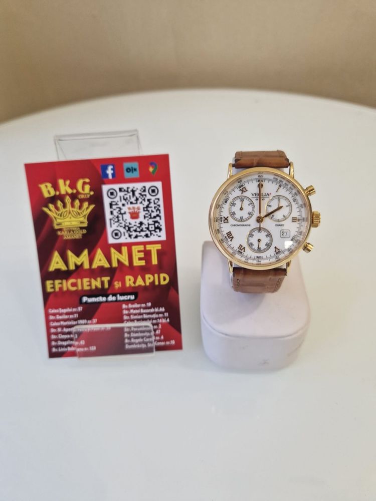 Ceas Veglia Chronograph 18K Amanet BKG