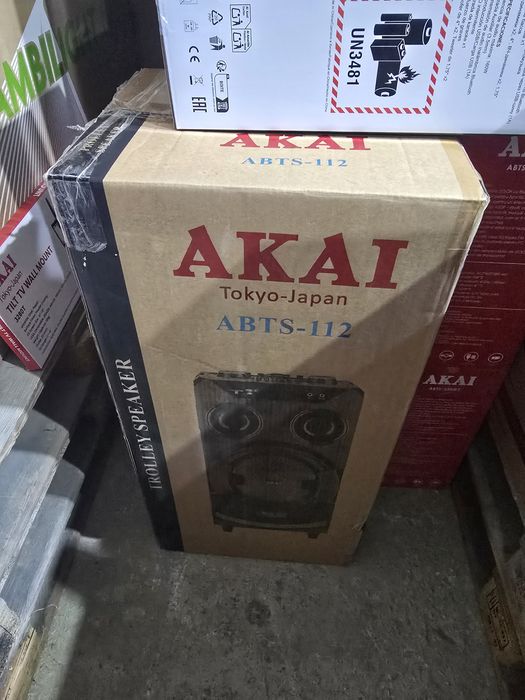 Нова безжична/преносима/bluetooth колона AKAI 300W