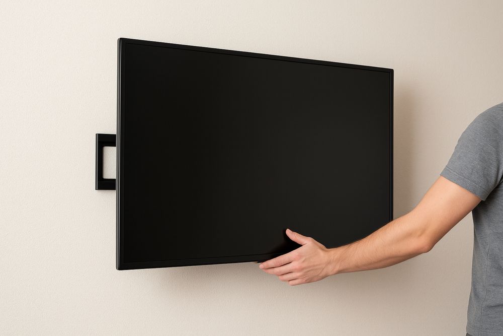 Установка и монтаж телевизоров на стену