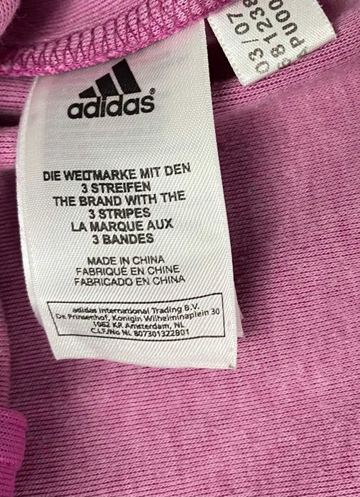 Jacheta de trening Adidas dama roz S