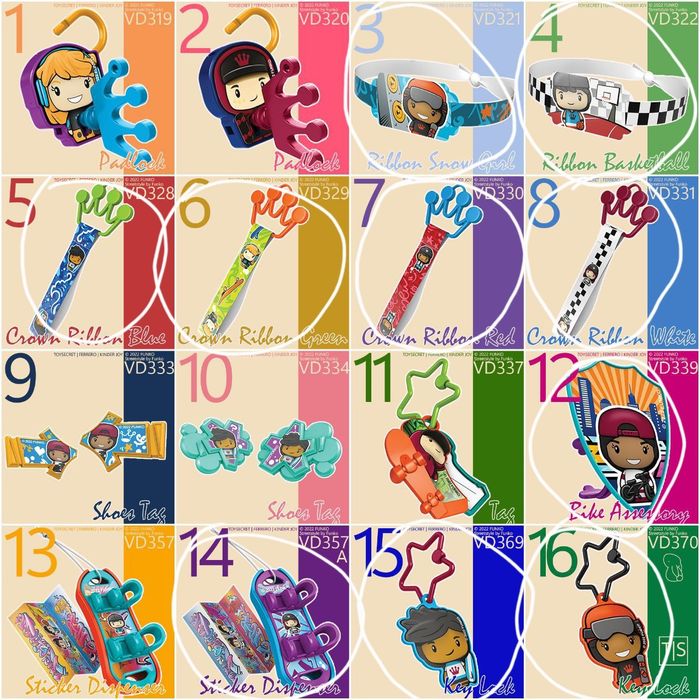 Игрушки из киндеров