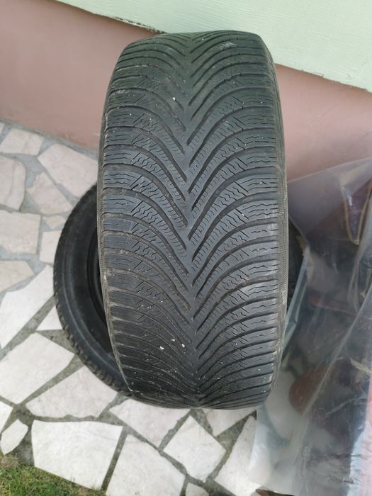 Jante bmw originale 17 cauciucuri Michelin alpin 5  215 55 17