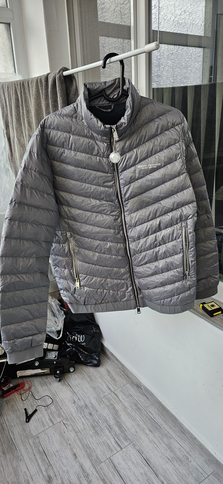 Оригинално Мъжко яке armani exchange размер м чисто ново