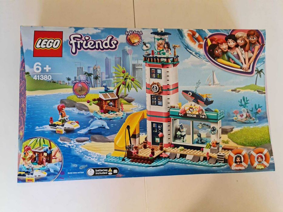 НОВ, ОРИГИНАЛЕН LEGO Friends - Спасителен център във фара 41380