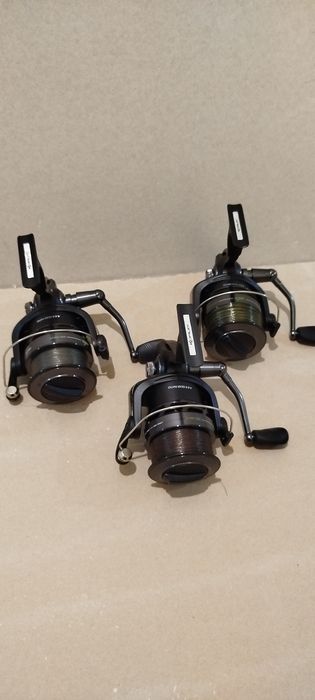 Три броя макари Korum Zelos 6000 mini pit