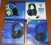 Casti gaming PlayStation 4 Sony Gold Platinum Rig 800 HS  Wireless noi