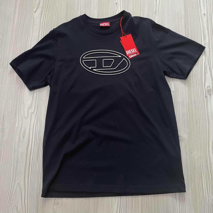 Tricou Diesel - Albastru Inchis - M