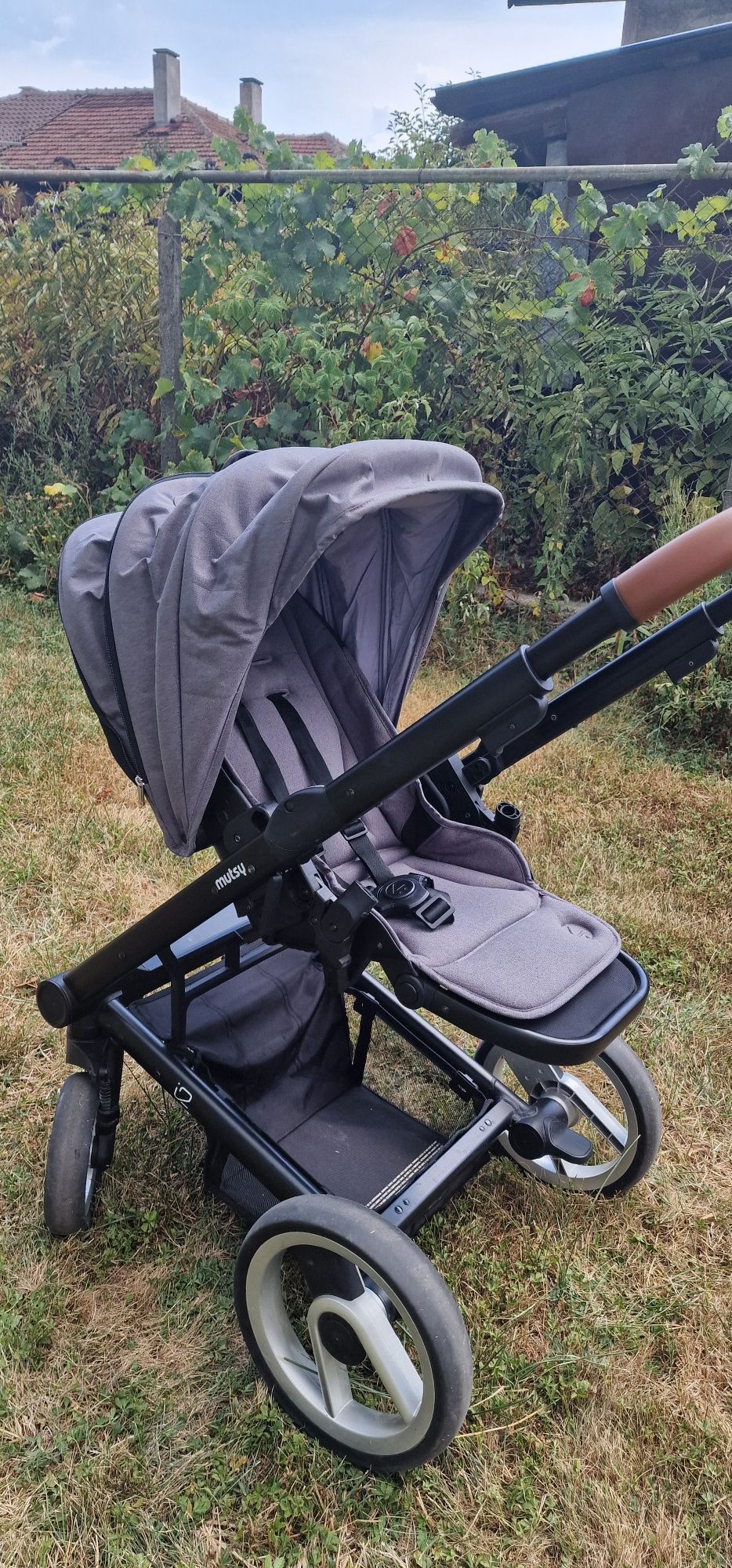Детска количка Mutsy I2 Heritage Stone Grey
