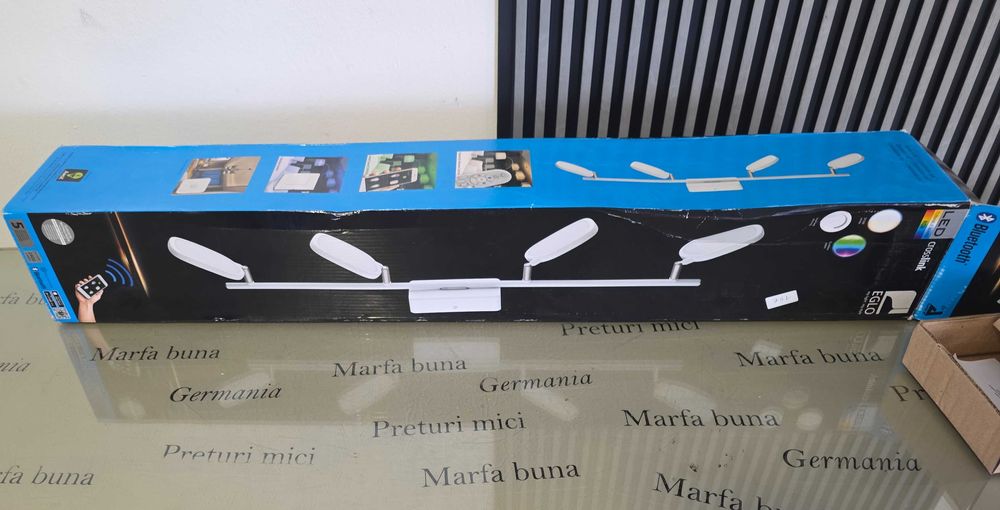 Bara de 4 spoturi led SMART bluetooth Eglo