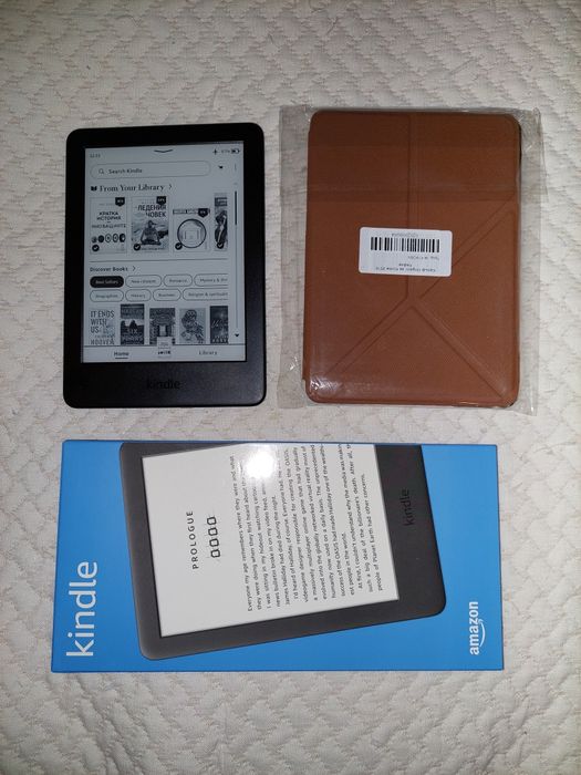 Amazon Kindle 10th gen, 8GB, 6 инча, подсветка