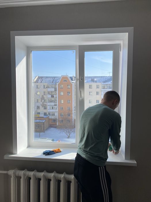 Откосы окна пластиковые стеклопакеты стекло