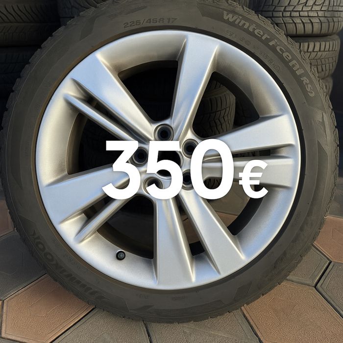 Set jante și cauciucuri iarnă 225/55R17 Germania