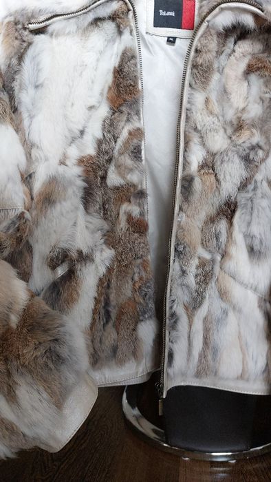 Яке от заешка кожа