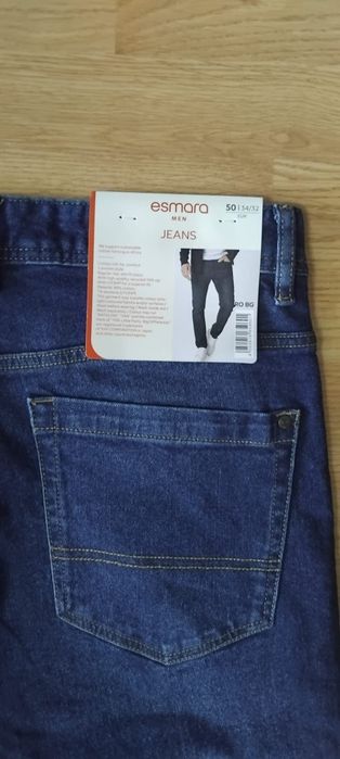 Pantalonii blugi bărbați noi L/50
