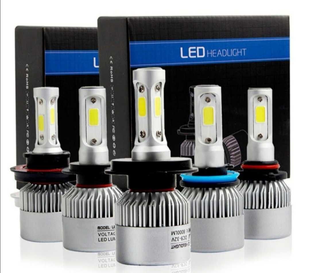 XENON LED крушки led krushki H1 H4 H7